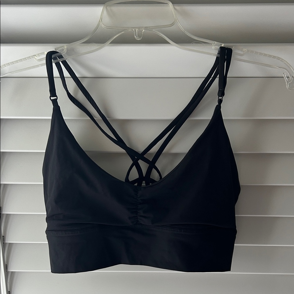 Lululemon Athletica Black Strappy Bikini Top